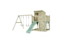 OutdoorToys Spielturm Björn Mintgrün mit Kinderschaukel & Rutsche Bild 2