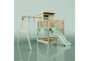 OutdoorToys Spielturm Björn Mintgrün mit Kinderschaukel & Rutsche Bild 5