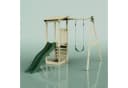 OutdoorToys Spielturm Lyon aus Holz mit Kinderschaukel & Rutsche, Kletterwand Bild 1