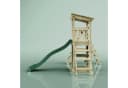 OutdoorToys Spielturm Sevilla Holz Grün mit Schaukel, Rutsche und Kletterwand Bild 4