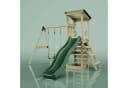 OutdoorToys Spielturm Neapel Holz Doppelschaukel Rutsche Kletterwand Bild 1