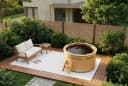 FinnTherm Badebottich Bergen 4 Personen Natur Fichte Bild 1