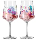 RITZENHOFF Cocktailglas 2er Set 90S Retro Design mit Glastuch Bild 2