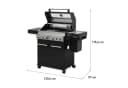 Feuergott Gasgrill Hektor 4B-S mit 4-Brenner-System & Edelstahl Bild 5