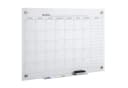 Vinsetto Memoboard Glas Weiß mit Stifthalter und Zubehör Bild 1