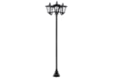 Outsunny Außen-Stehlampe Solar LED Schwarz Dimmbar Bild 1
