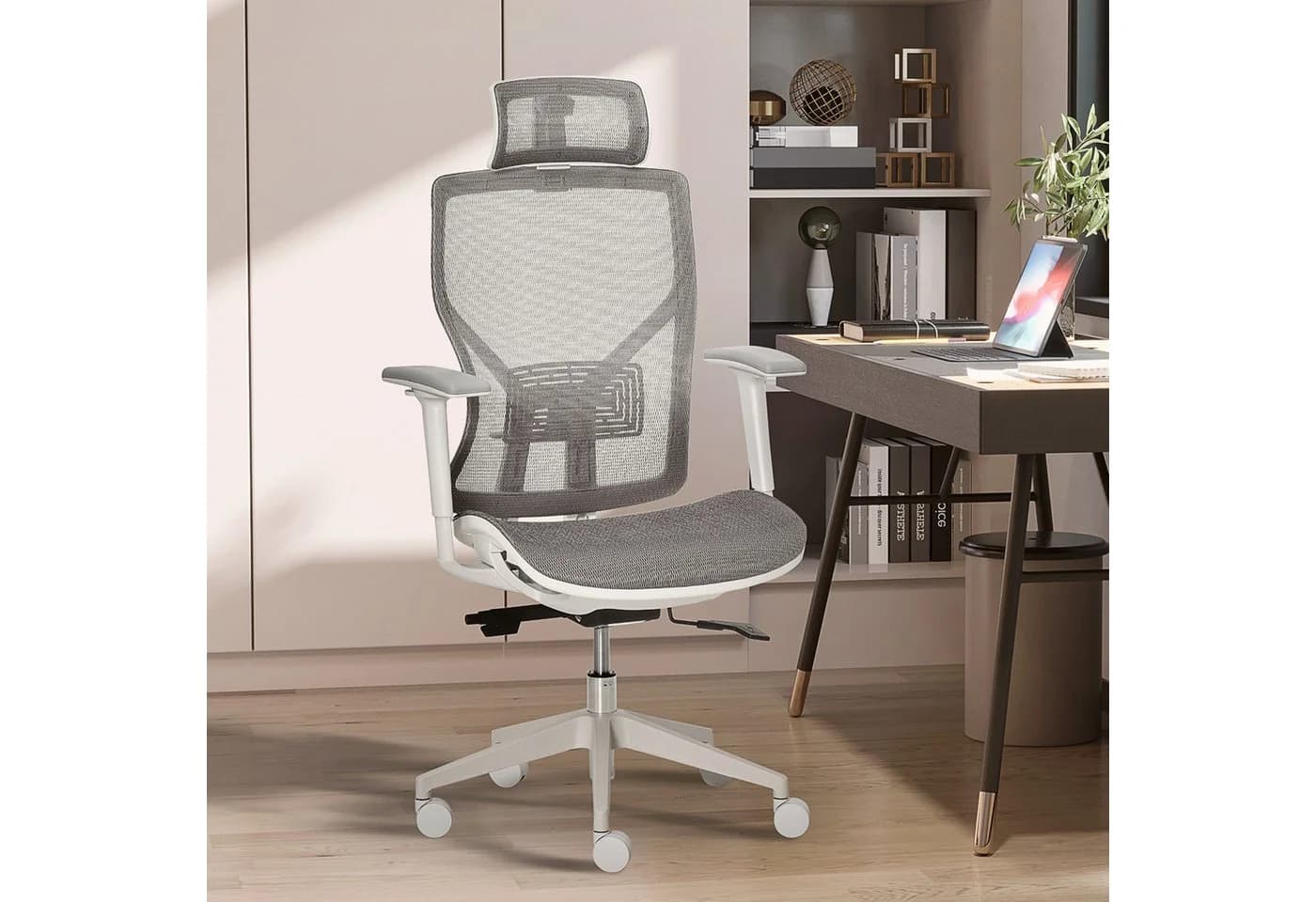 Vinsetto Schreibtischstuhl Bürostuhl Ergonomisch Geformt High-End Gaslift - Bild 2