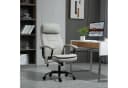 Vinsetto Schreibtischstuhl Beige mit Massagefunktion und USB-Anschluss Bild 2