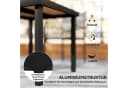 Outsunny Gartentisch Aluminium Kunststoff Bild 5