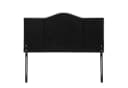 HOMCOM Polsterkopfteil Grau Samt 185x134 cm Bild 4