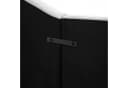 HOMCOM Polsterkopfteil Grau Samt 185x134 cm Bild 5