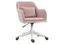 Vinsetto Schreibtischstuhl Rosa mit Vibrationsmassage und USB-Ladeanschluss Bild 1