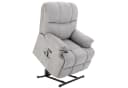 HOMCOM Massagesessel Grau mit Aufstehhilfe und 8 Massagepunkten Bild 1