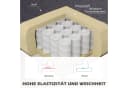 HOMCOM 2-Sitzer Sofa Dunkelgrau Leinen-Optik Holzrahmen Bild 5