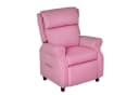 HOMCOM Kindersessel Rosa Verstellbar mit Seitentaschen Bild 1