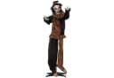 Outsunny Halloween Dekofigur Horror-Clown mit Bewegungsmelder und Sound Bild 2