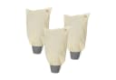 Gardebruk Kübelpflanzensäcke 3er Set Beige Winterschutzvlies Bild 2