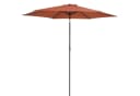 Kingsleeve Sonnenschirm Terracotta 300 cm mit Neigefunktion Bild 2