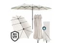 Kingsleeve Sonnenschirm XXL 460x270 cm Kurbel UV-Schutz 80+ Wasserabweisend Bild 2