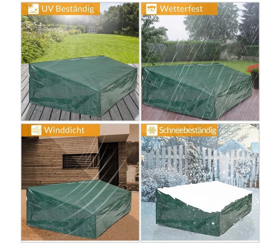 Kingsleeve Gartenmöbel-Schutzhülle UV-beständig wasserabweisend
