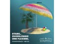 Kingsleeve Sonnenschirm Hawaii Bunt Neigbar Höhenverstellbar Bild 5