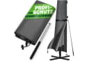 Kingsleeve Sonnenschirm-Schutzhülle Grau Wetterfest mit Teleskopstab Bild 2