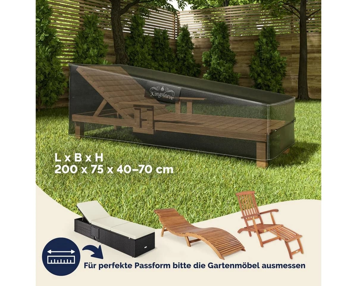 Kingsleeve Gartenmöbel-Schutzhülle Wasserdicht UV-beständig