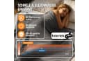 monzana Heizdecke Teddy Fleece 180x130 cm grau 120W 10 Stufen Bild 1