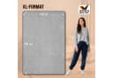 monzana Heizdecke Teddy Fleece 180x130 cm grau 120W 10 Stufen Bild 3