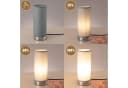 monzana Tischleuchte Poppy Grau 2er Set LED Touch Dimmbar Bild 4