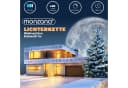 Deuba Lichterkette 100 LED mit Timer und Dimmfunktion, weiß, IP44 wasserfest Bild 5