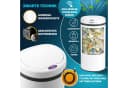 monzana Sensor Mülleimer 30L Edelstahl Automatisch Berührungslos Bild 3