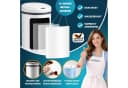 monzana Sensor Mülleimer 30L Edelstahl Automatisch Berührungslos Bild 5