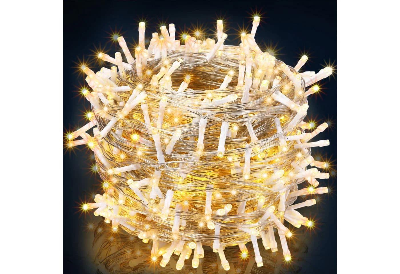 MONZANA LED Lichterkette 200/400/600 LEDs Warmweiß/Kaltweiß/Bunt IP44 - Bild 2