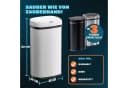 MONZANA Mülleimer 50L Edelstahl Sensor Soft-Close Bild 4