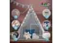 Spielwerk Kindertipi mit Lichterkette und Kissen Bild 1