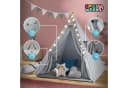 Spielwerk Kindertipi mit Lichterkette und Kissen Bild 4
