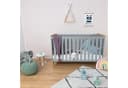 Puckdaddy GmbH Babybett Ida 140x70cm Grau mit herausnehmbaren Sprossen Bild 3