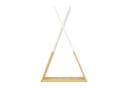 Puckdaddy GmbH Wandregal Hugo Tipi Design Weiß/Natur Bild 4