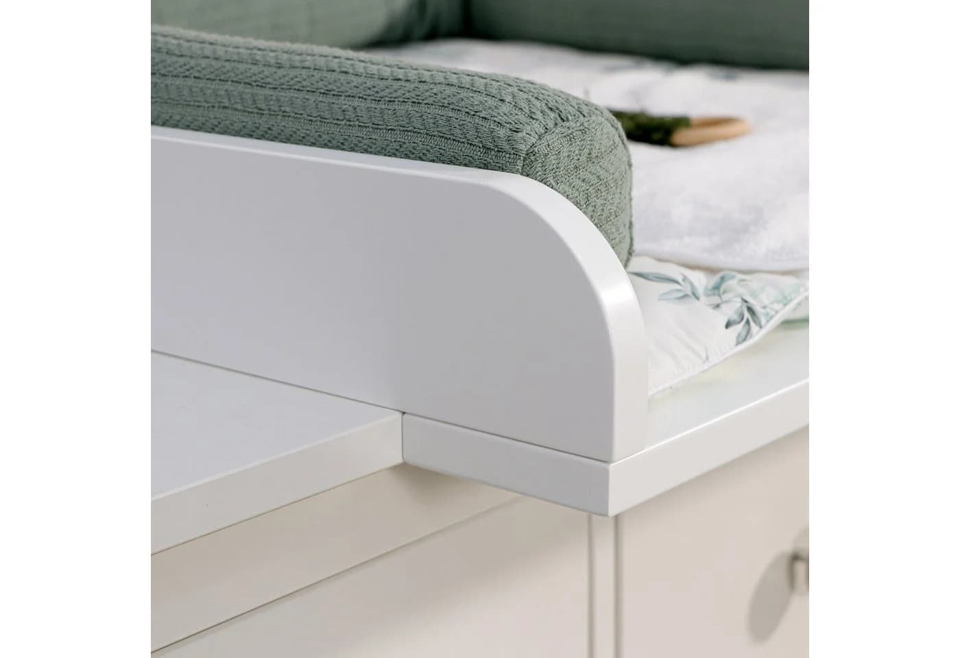 Puckdaddy Wickelaufsatz Emil Weiß für IKEA Hemnes Kommoden - Bild 3
