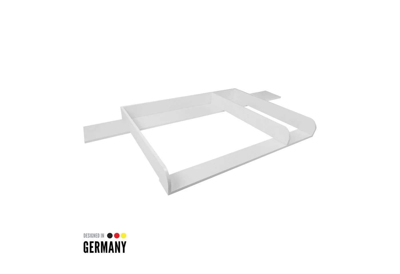 Puckdaddy Wickelaufsatz Matz Weiß für IKEA Hemnes Kommode