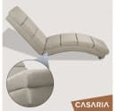 Casaria Relaxliege London Beige Ergonomisch Gepolstert Bild 4