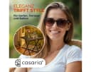 Casaria Klapptisch Rom Schwarz Polyrattan Klappbar Tragbar Bild 5