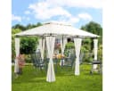 Casaria Pavillon Topas 3x4m UV-Schutz 50+ Metall Seitenwände Bild 1