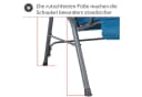 Casaria Hollywoodschaukel 2-Sitzer Atlantik Blau Wetterfest Bild 5