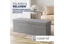 Casaria Sitzbank mit Stauraum 130 L Faltbar Gepolstert Bild 1