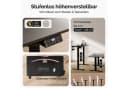 Casaria Elektrischer Schreibtisch mit LCD-Display und Höhenverstellung Bild 1