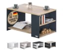 Casaria Couchtisch Santa Cruz Grau mit Stauraum Modern Bild 2
