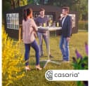 Casaria Stehtisch Klappbar Höhenverstellbar Aluminium Rund 60cm Bild 4