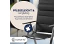 Casaria Gartenstuhl Bern Premium 4er Set Anthrazit 8-fach Verstellbar Gepolstert Bild 5